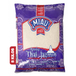Thai Jazmín Rice - Arroz Thai Jazmín Miau 5kg
